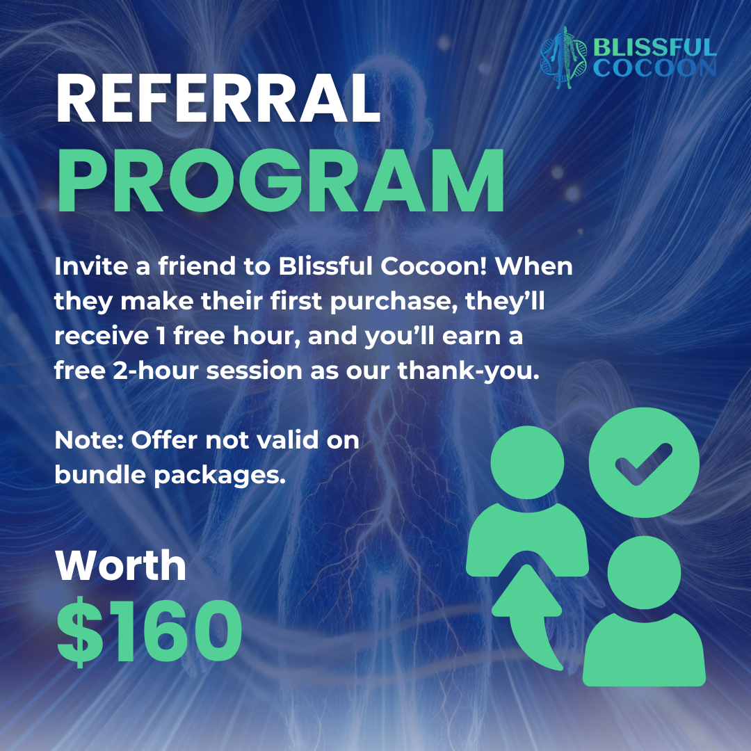 Blissful Referal Program Update Blissful Cocoon Refer a Friend
